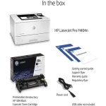 HP LaserJet Pro M404n Laser Printer with Built-in Ethernet &amp; Security Features