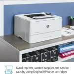 HP LaserJet Pro M404n Laser Printer with Built-in Ethernet &amp; Security Features