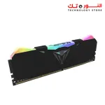 PATRIOT VIPER RGB SERIES 8GB (1 X 8GB) 3600MHZ SINGLE W/BLACK HEATSHIELD