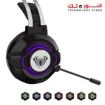 AULA S602 RGB Virtual 7.1 Surround Sound GAMING Headphone With 360° Microphone – USB 7.1