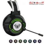 AULA S602 RGB Virtual 7.1 Surround Sound GAMING Headphone With 360° Microphone – USB 7.1