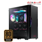 XPG STARKER Compact Mid-Tower Chassis (Black) + XPG PROBE 600W Bronze