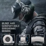 ONIKUMA K5 CAMOUFLAGE Gaming Headset with Mic Noise Canceling Blue LED Light For Mobile PC PS4 Mac Xbox One