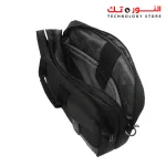 L'avvento (BG633) Double Business Laptop Shoulder Bag fits up to 15.6" - Gray