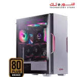 XPG STARKER Compact Mid-Tower Chassis (White) + XPG PROBE 600W Bronze