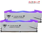 Patriot Viper Xtreme 5 DDR5 RGB RAM 32GB (2X16GB)  8000MTCL38 RGB SILVER