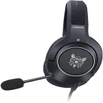 ONIKUMA K9 Gaming Headset, 3.5mm Stereo Wired Over Ear Portable Headphone with Mic, USB LED Deep Bass Earphone for Xbox One/PC/Mac/PS4/Table/Phone