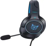 ONIKUMA K9 Gaming Headset, 3.5mm Stereo Wired Over Ear Portable Headphone with Mic, USB LED Deep Bass Earphone for Xbox One/PC/Mac/PS4/Table/Phone
