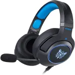ONIKUMA K9 Gaming Headset, 3.5mm Stereo Wired Over Ear Portable Headphone with Mic, USB LED Deep Bass Earphone for Xbox One/PC/Mac/PS4/Table/Phone