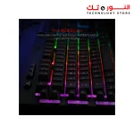 REDRAGON K512 SHIVA RGB BACKLIT MEMBRANE GAMING KEYBOARD WITH MULTIMEDIA KEYS, QUIET MECHANICAL FEELING KEYBOARD, 6 EXTRA ON-BOARD MACRO KEYS, DEDICATED MEDIA CONTROL, DETACHABLE WRIST REST