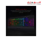 REDRAGON K512 SHIVA RGB BACKLIT MEMBRANE GAMING KEYBOARD WITH MULTIMEDIA KEYS, QUIET MECHANICAL FEELING KEYBOARD, 6 EXTRA ON-BOARD MACRO KEYS, DEDICATED MEDIA CONTROL, DETACHABLE WRIST REST