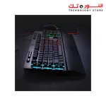 REDRAGON K512 SHIVA RGB BACKLIT MEMBRANE GAMING KEYBOARD WITH MULTIMEDIA KEYS, QUIET MECHANICAL FEELING KEYBOARD, 6 EXTRA ON-BOARD MACRO KEYS, DEDICATED MEDIA CONTROL, DETACHABLE WRIST REST