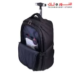 L'avvento (BG794) Laptop Trolley Backpack Bag Up to 15.6" - Black