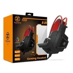 TechnoZone K25 Backlit LED Gaming Headset - Black/Red