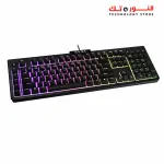 EVGA Z12 RGB Gaming Keyboard, RGB Backlit LED, 5 Programmable Macro Keys, Dedicated Media Keys, Water Resistant, 834-W0-12US-KR