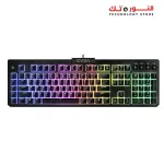 EVGA Z12 RGB Gaming Keyboard, RGB Backlit LED, 5 Programmable Macro Keys, Dedicated Media Keys, Water Resistant, 834-W0-12US-KR