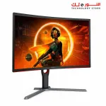 AOC GAMING CQ27G3S Frameless Curved Gaming Monitor, QHD 2K 2560x1440, 1000R VA, 165Hz 1ms, FreeSync Premium ,Black