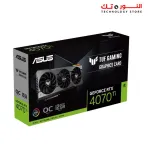 ASUS TUF Gaming GeForce RTX™ 4070 Ti 12GB GDDR6X OC Edition with DLSS 3, lower temps, and enhanced durability