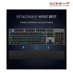 AULA F2088 RGB GAMING MECHANICAL KEYBOARD BLUE BROWN BLACK SWITCH WIRED MIX BACKLIT KEYBOARD 104 KEYS ANTI-GHOSTING FOR GAMER PC DESKTOP