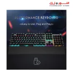AULA F2088 RGB GAMING MECHANICAL KEYBOARD BLUE BROWN BLACK SWITCH WIRED MIX BACKLIT KEYBOARD 104 KEYS ANTI-GHOSTING FOR GAMER PC DESKTOP