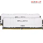 Crucial Ballistix 16GB Kit 2 x 8GB DDR4-3600 CL16 Desktop Gaming Memory White
