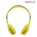 Bingozones B19 Kid's Wired Headphones with Microphone and 85db Volume Limit for School - Yellow