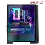 BitFenix Nova Mesh SE TG Mid Tower Case Tempered Glass Window 4F-RGB - Black