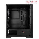 BitFenix Nova Mesh SE TG Mid Tower Case Tempered Glass Window 4F-RGB - Black