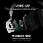 CORSAIR VOID RGB ELITE USB Premium Gaming Headset with 7.1 Surround Sound — White