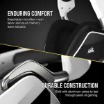 CORSAIR VOID RGB ELITE USB Premium Gaming Headset with 7.1 Surround Sound — White