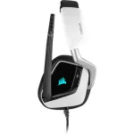 CORSAIR VOID RGB ELITE USB Premium Gaming Headset with 7.1 Surround Sound — White