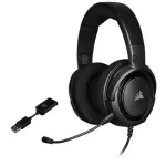 CORSAIR HS45 SURROUND Gaming Headset — Carbon