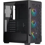 CORSAIR iCUE 220T RGB Airflow Tempered Glass Mid-Tower Smart Case — White