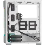 CORSAIR iCUE 220T RGB Airflow Tempered Glass Mid-Tower Smart Case — White
