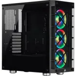 CORSAIR iCUE 465X RGB Mid-Tower ATX Smart Case — Black