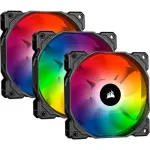 CORSAIR iCUE SP120 RGB PRO Performance 120mm Triple Fan Kit with Lighting Node CORE