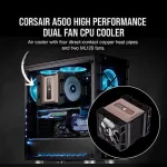 CORSAIR A500 Dual Fan CPU Cooler