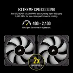 CORSAIR iCUE H100i RGB PRO XT Liquid CPU Cooler