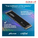 Crucial P3 500GB PCIe 3.0 3D NAND NVMe M.2 SSD, up to 3500MB/s Sequential Read &amp; 1900 MB/s Sequential Write - CT500P3SSD8