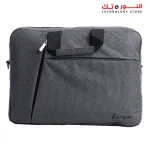 E-train (BG11A)-(BG11B) Laptop Messenger Shoulder Bag up to 15.6" - Grey - Black