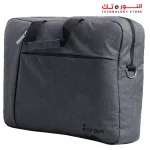 E-train (BG11A)-(BG11B) Laptop Messenger Shoulder Bag up to 15.6" - Grey - Black
