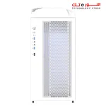 GIGABYTE C301 Glass White V2 - White Mid Tower PC Gaming Case, Tempered Glass, USB Type-C, 4X ARBG Fans Included