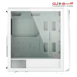 GIGABYTE C301 Glass White V2 - White Mid Tower PC Gaming Case, Tempered Glass, USB Type-C, 4X ARBG Fans Included