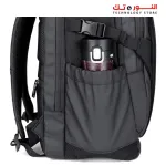 Rahala 2209 17-Inch THREE Compartment Laptop Travel Waterproof Business With USB Charging, Black