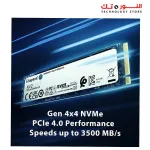 Kingston NV2 1TB M.2 2280 NVMe Internal SSD PCIe 4.0 UP TO 3,500MB/s Gen 4x4