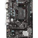 MSI A320M-A PRO MAX ProSeries AMD A320 1st, 2nd, 3rd Gen Ryzen Compliant AM4 DDR4 HDMI DVI M.2 USB 3 Micro-ATX Motherboard