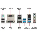 MSI B450M PRO-VDH Max ProSeries AMD Ryzen 2ND and 3rd Gen AM4 M.2 USB 3 DDR4 D-Sub DVI HDMI Micro-ATX Motherboard