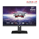 MSI G272QPF, 27" Gaming Monitor, 2560 x 1440 (WQHD), Rapid IPS, 1ms GTG, 170Hz, G-Sync Compatible