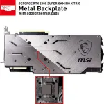 MSI Gaming GeForce RTX 2080 Super 8GB GDRR6 256-Bit HDMI/DP Nvlink Tri-Frozr Turing Architecture Overclocked Graphics Card (RTX 2080 Super Gaming X Trio)