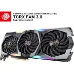 MSI Gaming GeForce RTX 2080 Super 8GB GDRR6 256-Bit HDMI/DP Nvlink Tri-Frozr Turing Architecture Overclocked Graphics Card (RTX 2080 Super Gaming X Trio)